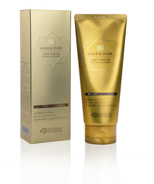 Spumă de curățare coreeana, Gold Snail (170g)