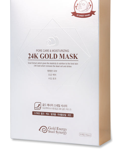 Mască Pore Care, Gold Snail (1 buc)