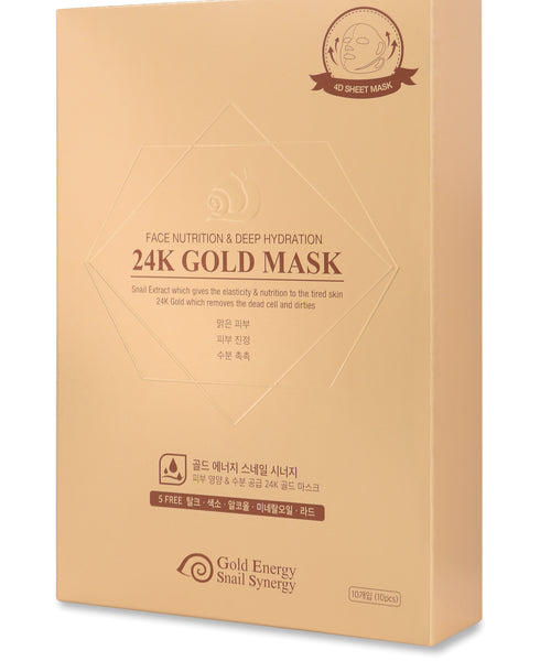 Mască Face Nutrition, Gold Snail, (1 buc)